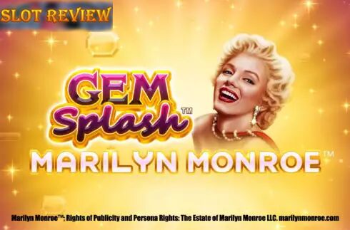 Gem Splash Marilyn Monroe Slot Review